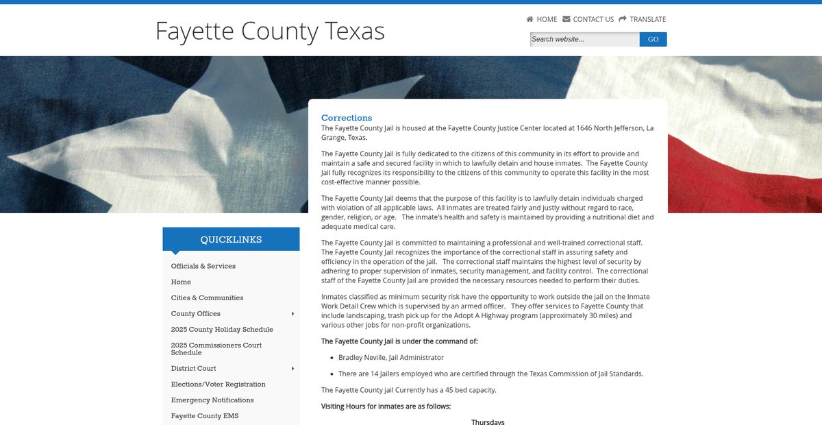 Preview of co.fayette.tx.us