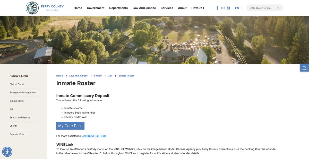 Preview of ferry-county.com