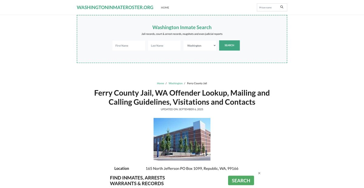 Preview of washingtoninmateroster.org