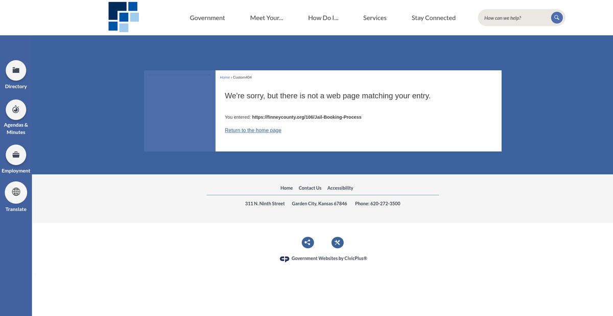 Preview of finneycounty.org
