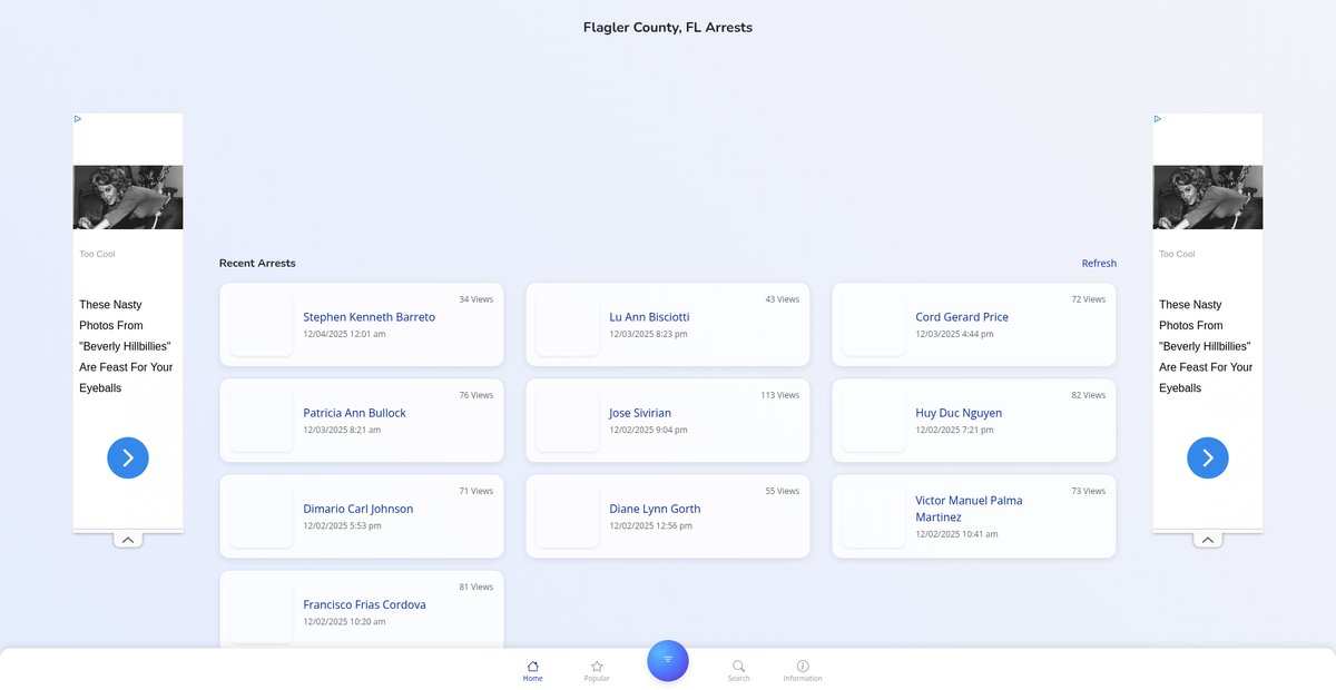 Preview of flaglercountyfl.publicjailrecords.com