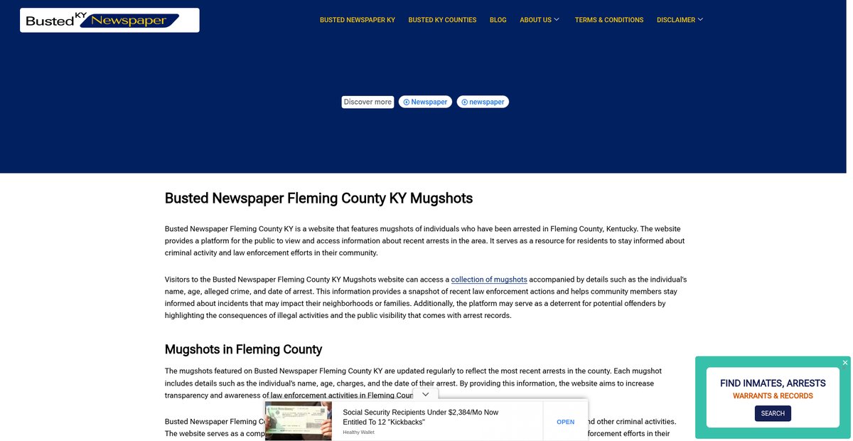 Preview of bustednewspaper-ky.com