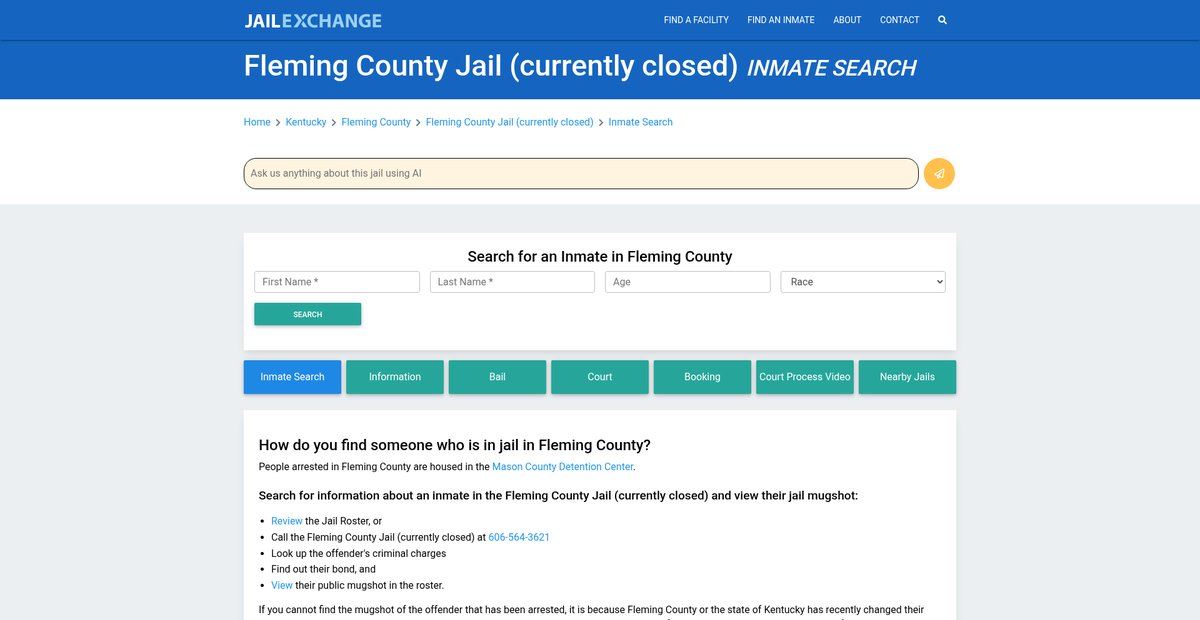 Preview of jailexchange.com