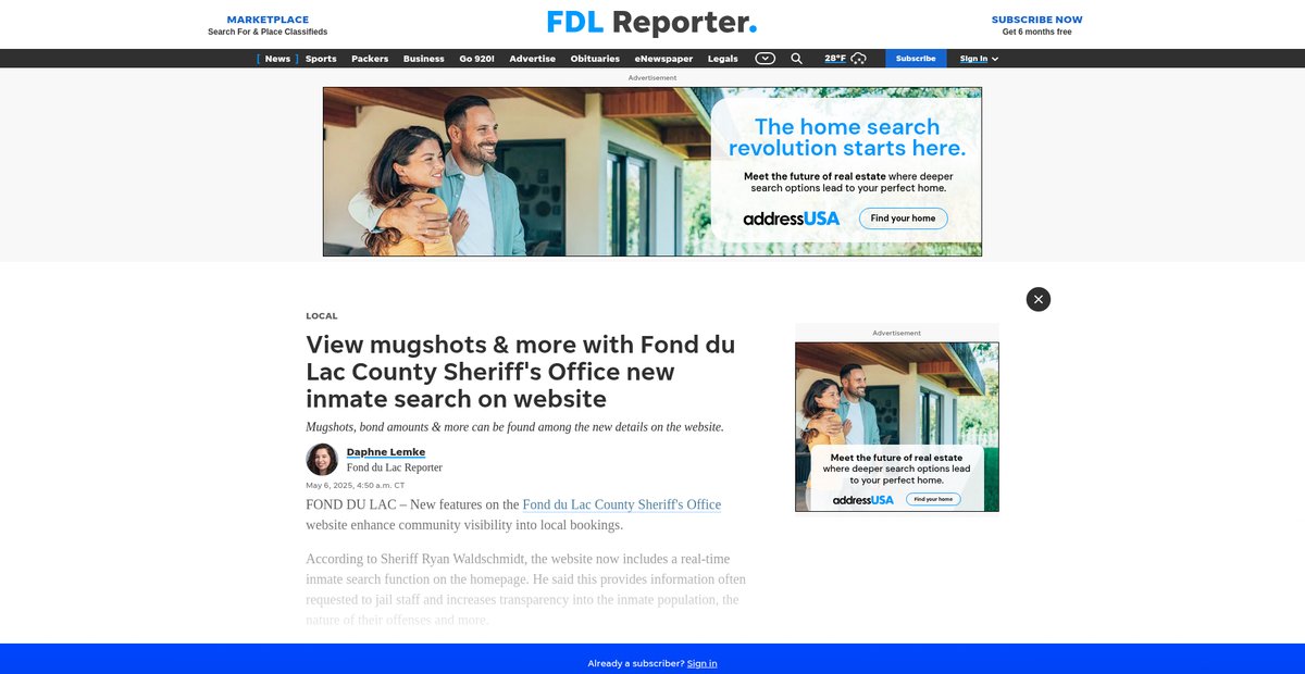 Preview of fdlreporter.com