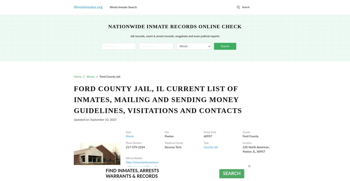Preview of illinoisinmates.org
