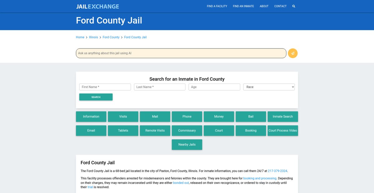 Preview of jailexchange.com