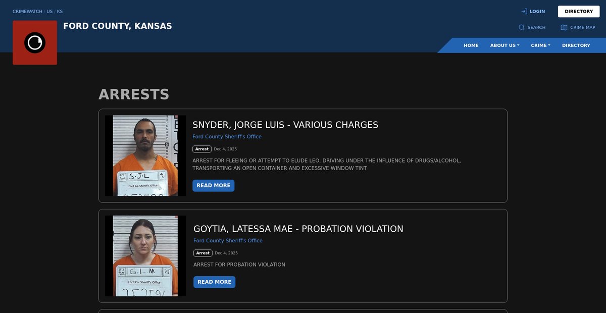 Preview of crimewatch.net