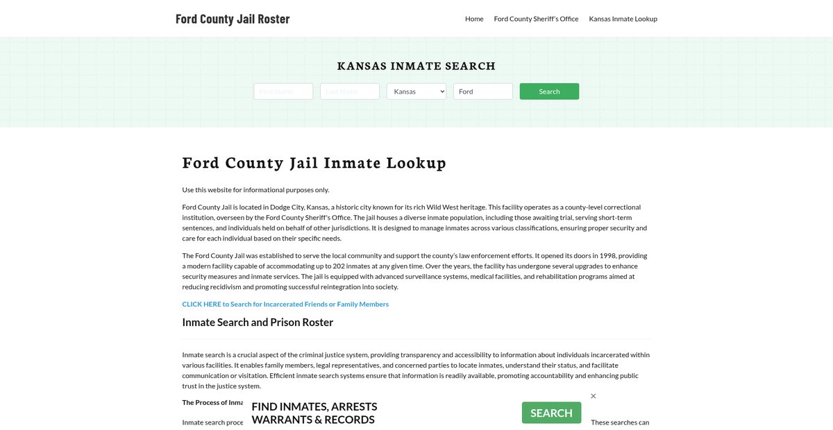 Preview of fordcountyjail.org