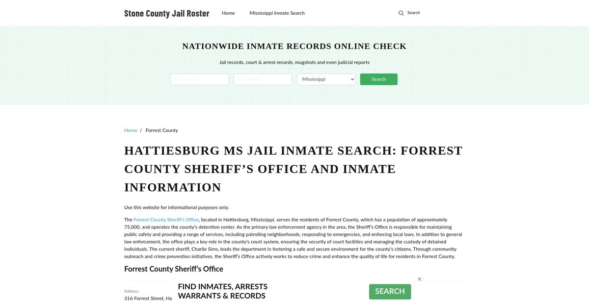 Preview of stonecountygov.com