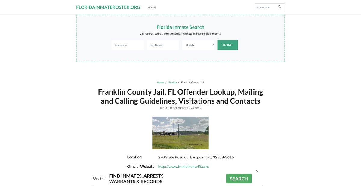 Preview of floridainmateroster.org