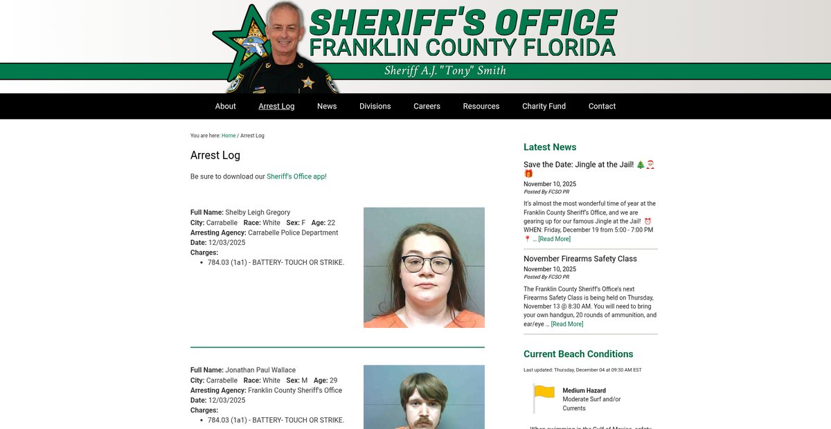 Preview of franklinsheriff.com