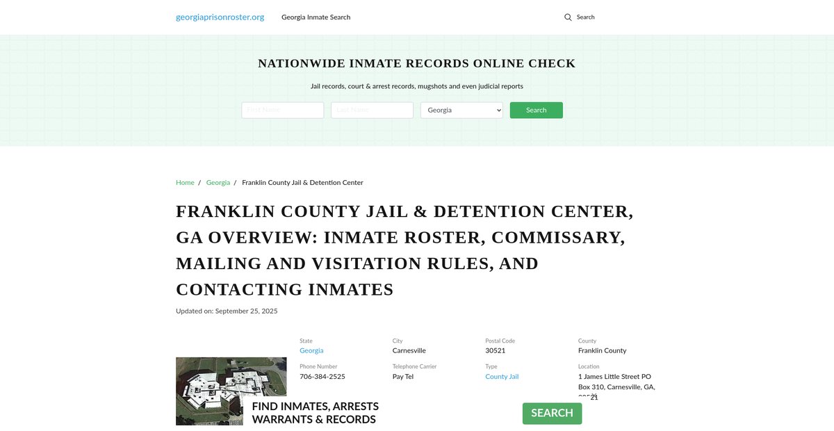 Preview of georgiaprisonroster.org