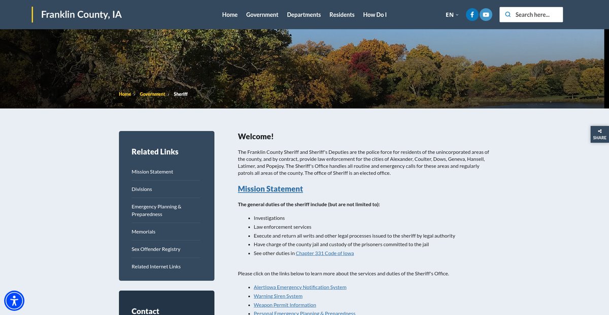 Preview of franklincountyia.gov