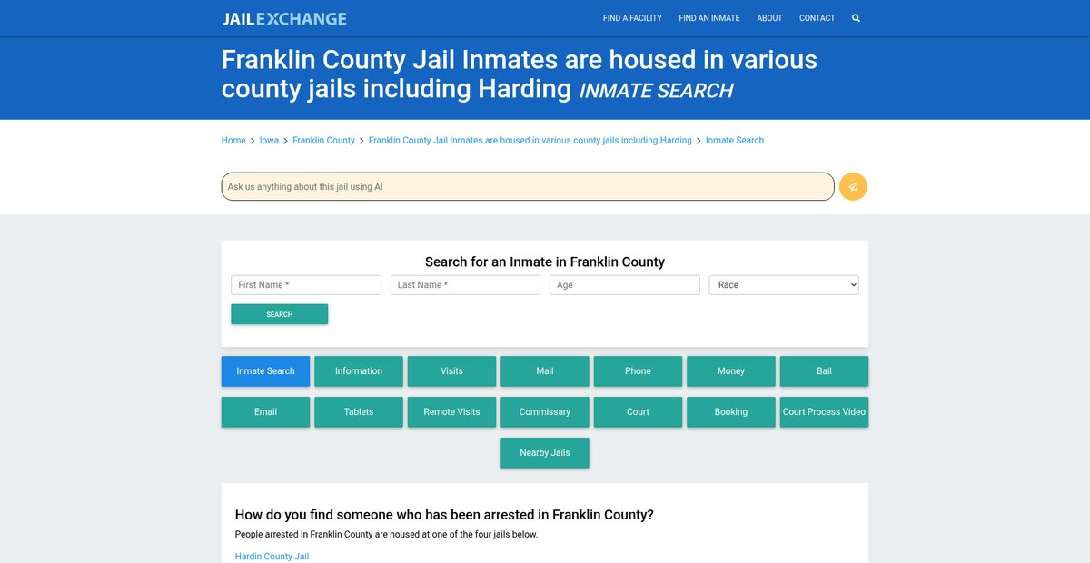 Preview of jailexchange.com