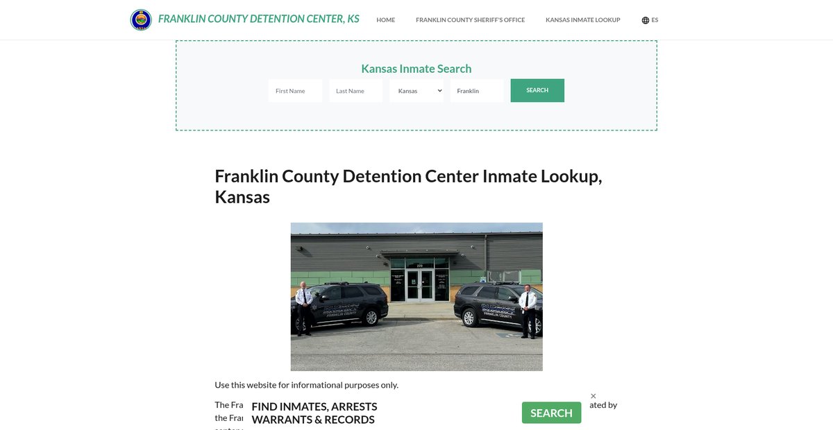 Preview of franklincountydetentionks.org