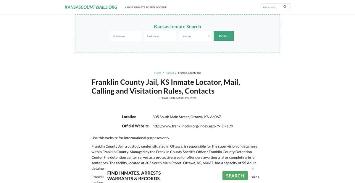 Preview of kansascountyjails.org