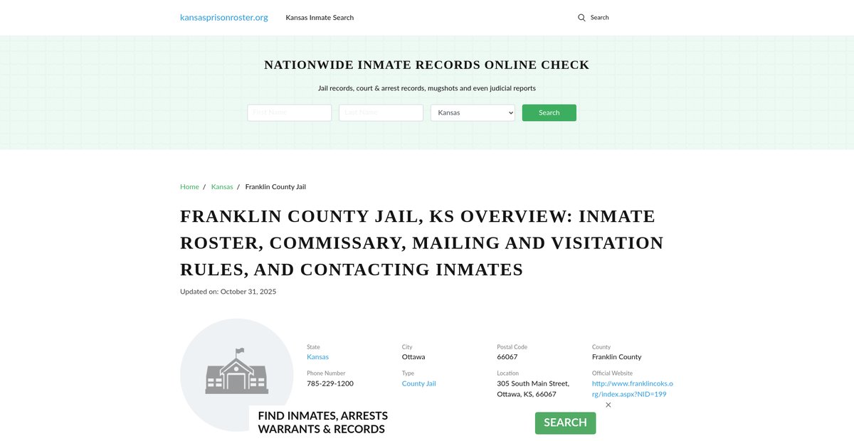 Preview of kansasprisonroster.org