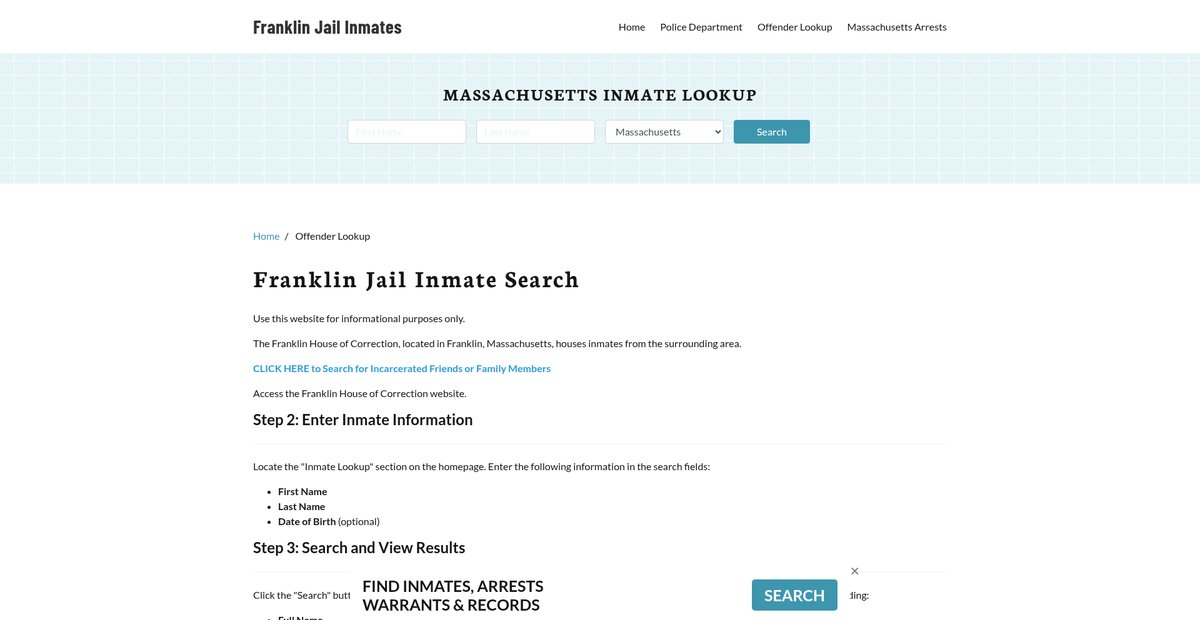 Preview of franklinpolice.com
