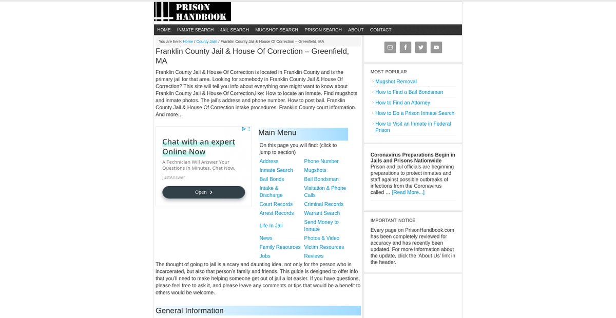 Preview of prisonhandbook.com