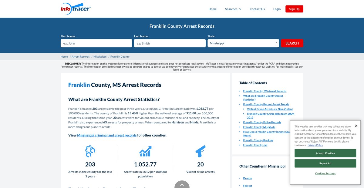 Preview of infotracer.com