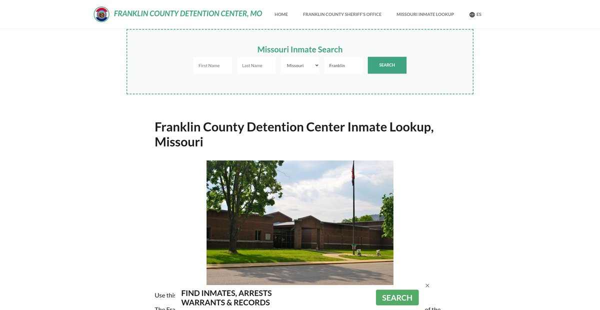 Preview of franklincountydetentionmo.org