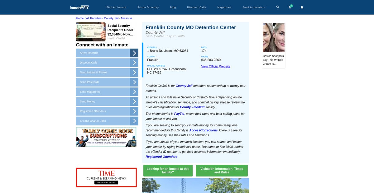 Preview of inmateaid.com