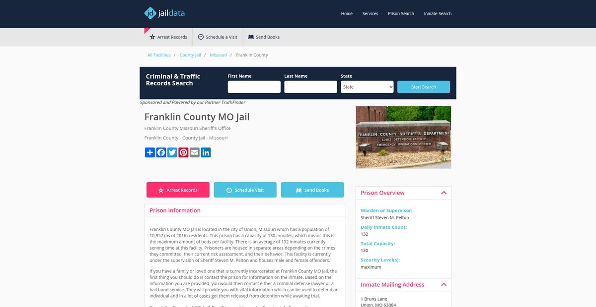 Preview of jaildata.com