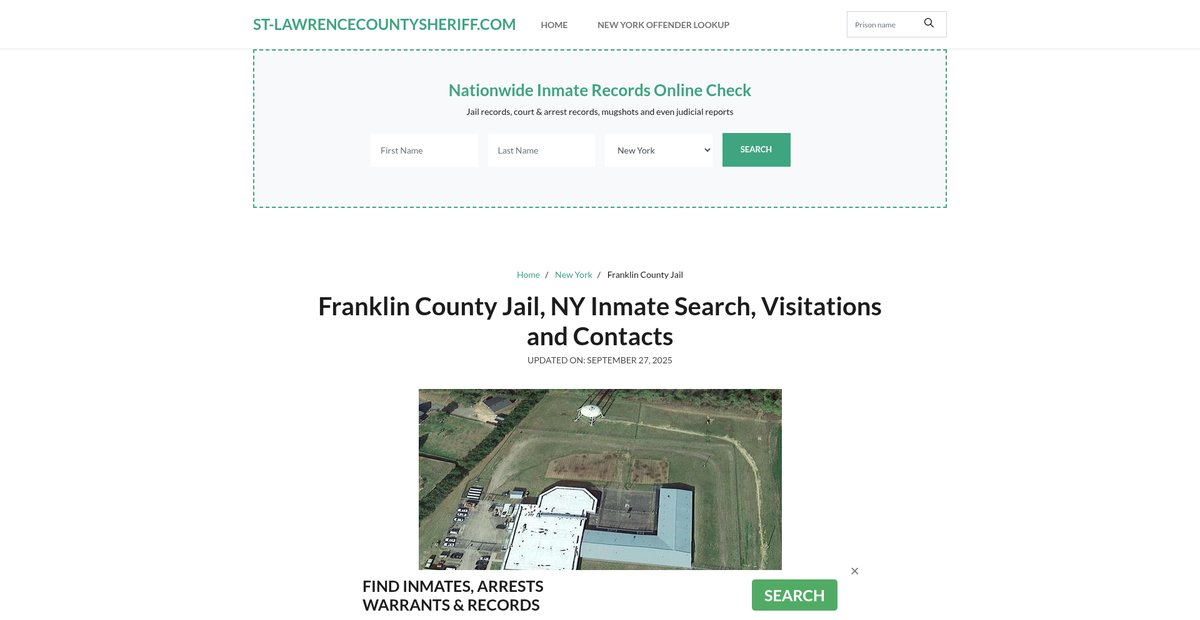 Preview of st-lawrencecountysheriff.com