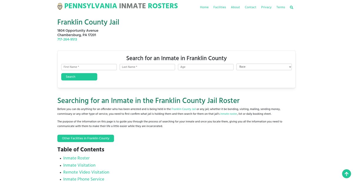 Preview of pennsylvaniainmaterosters.org