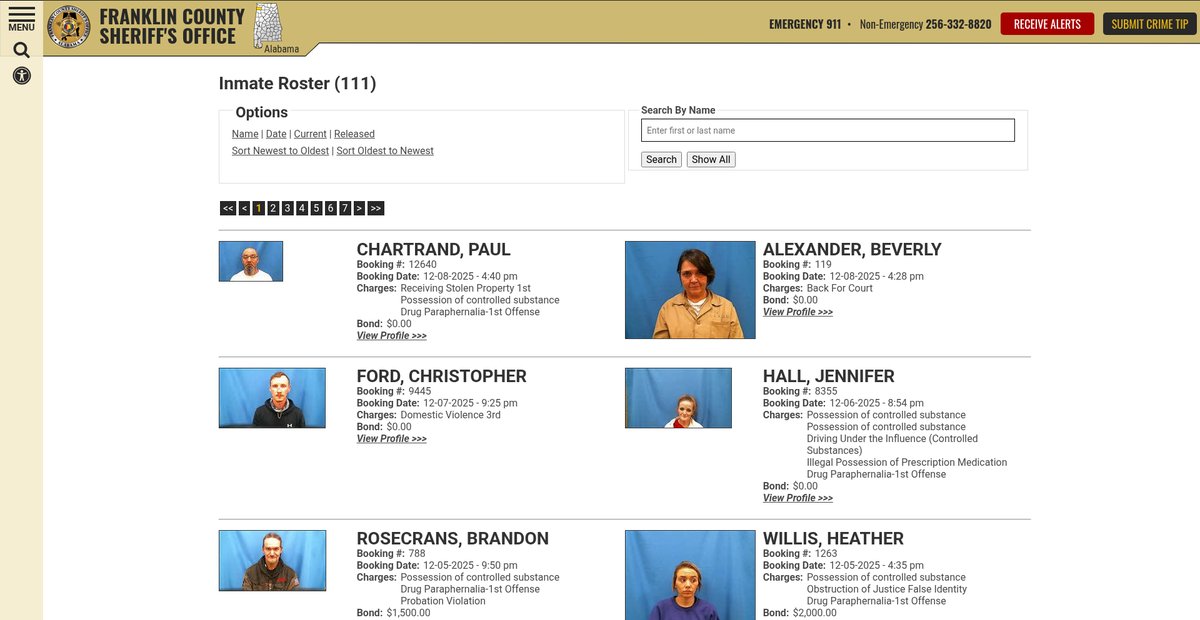 Preview of franklinsheriff.org