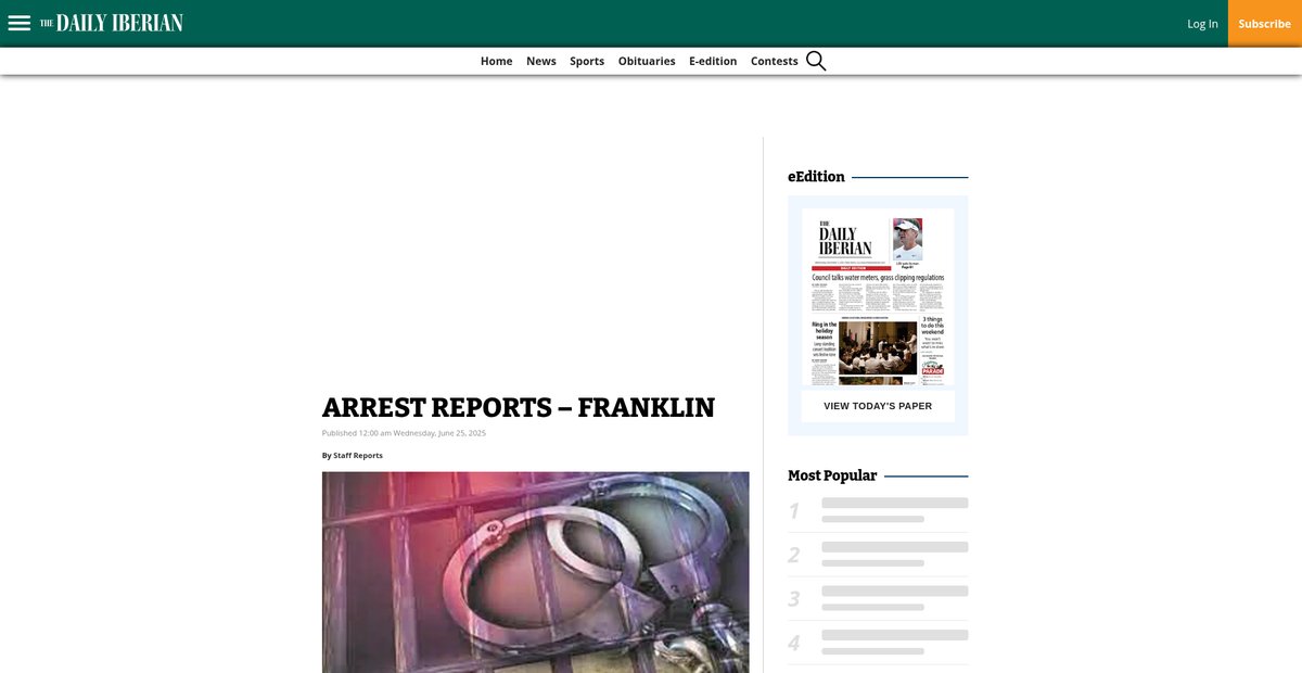 Preview of thedailyiberian.com