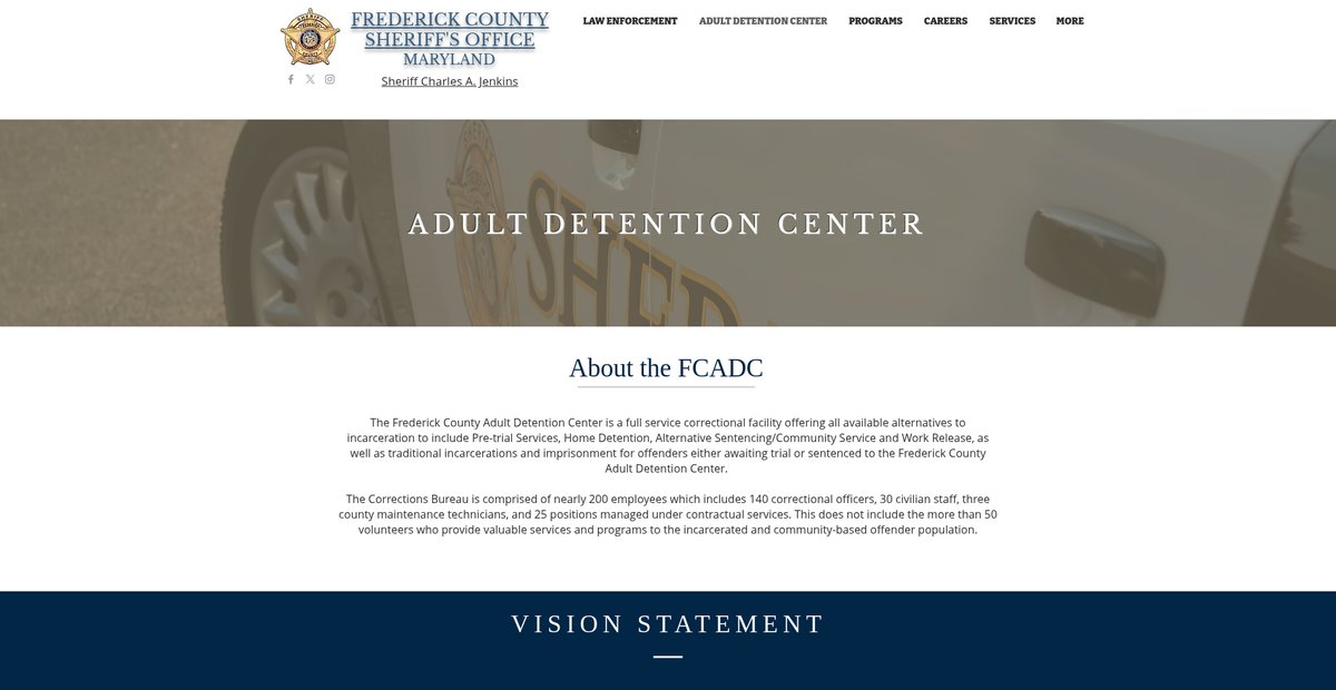 Preview of frederickcosheriff.com