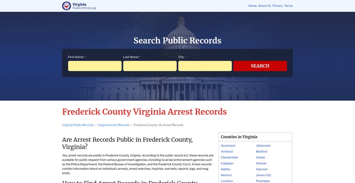 Preview of virginia.publicoffices.org