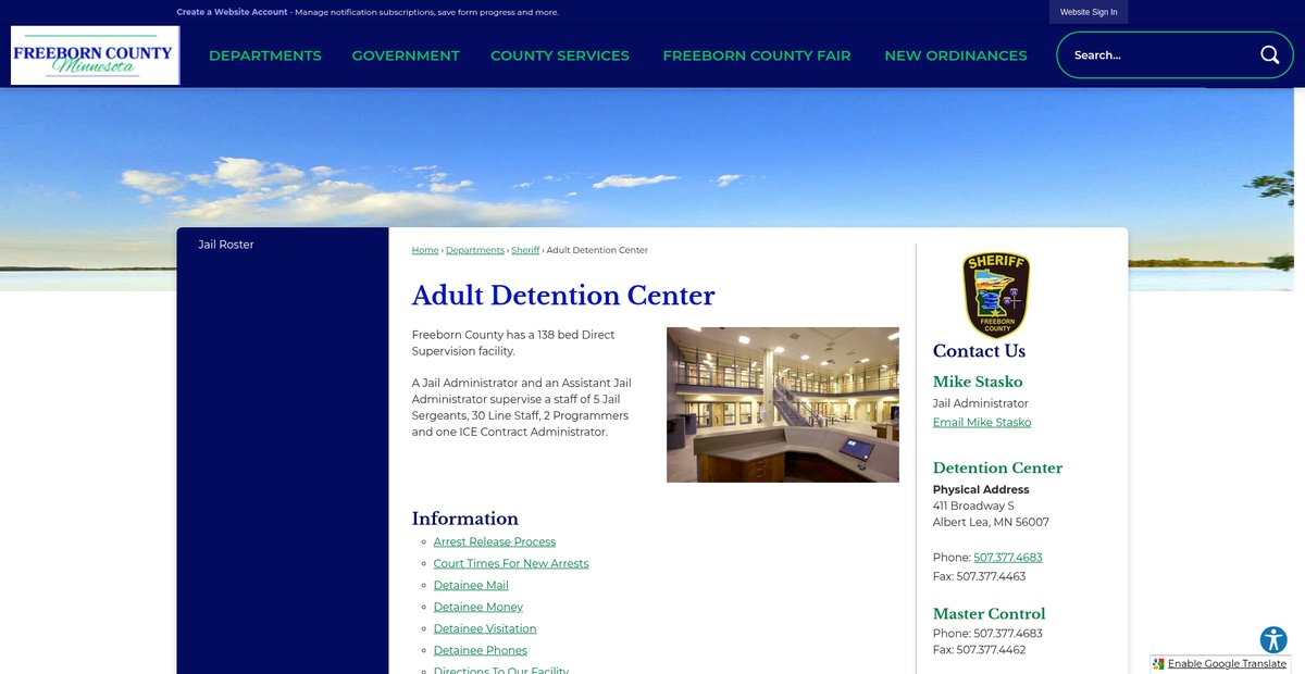 Preview of co.freeborn.mn.us