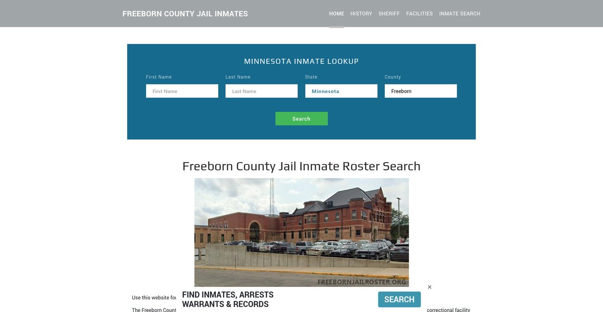 Preview of freebornjailroster.org