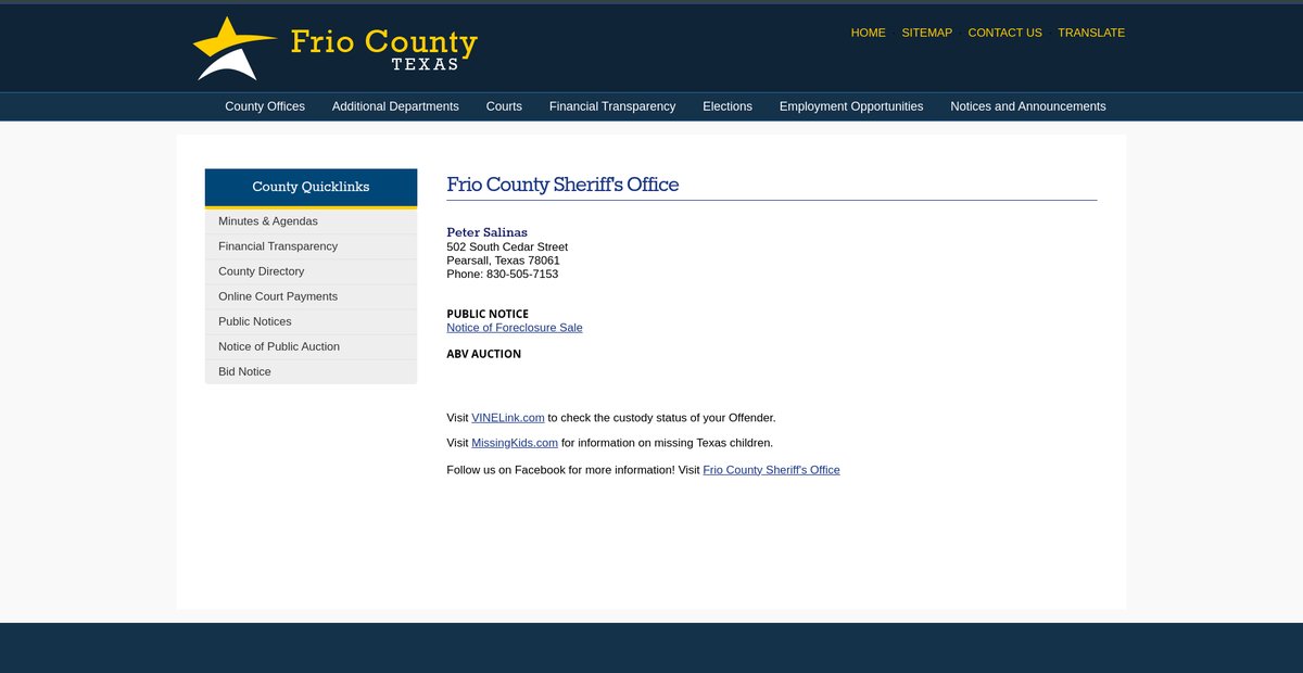 Preview of co.frio.tx.us