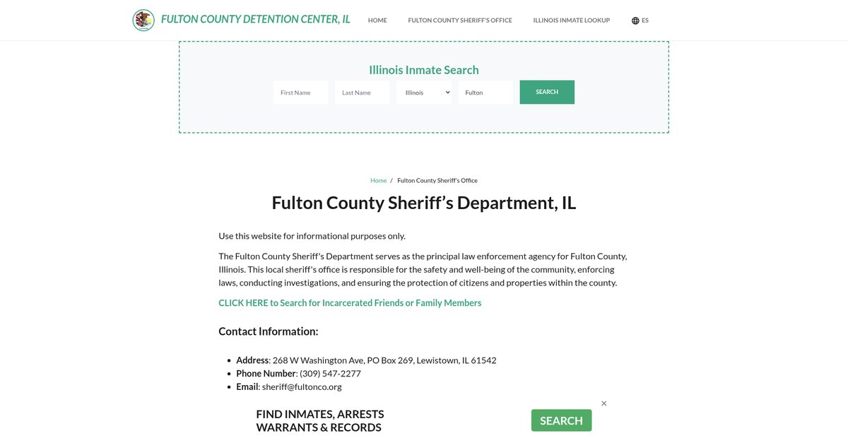 Preview of fultoncountydetentionil.org