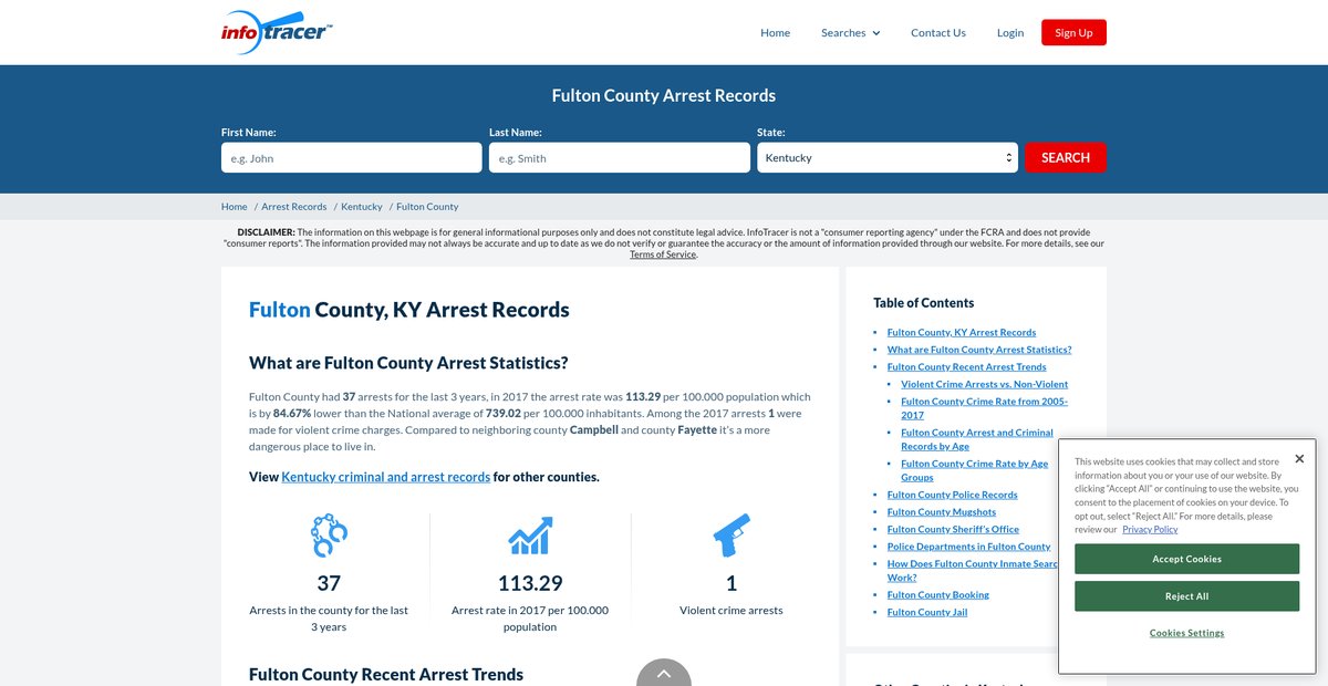 Preview of infotracer.com