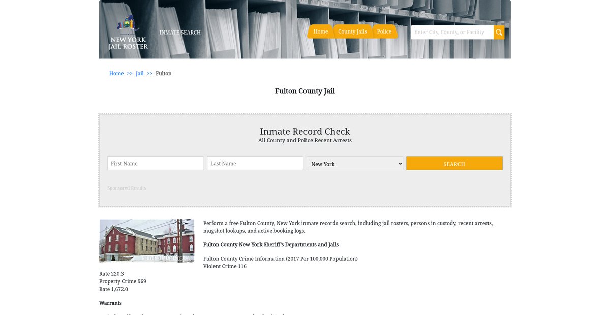 Preview of newyorkjailroster.com