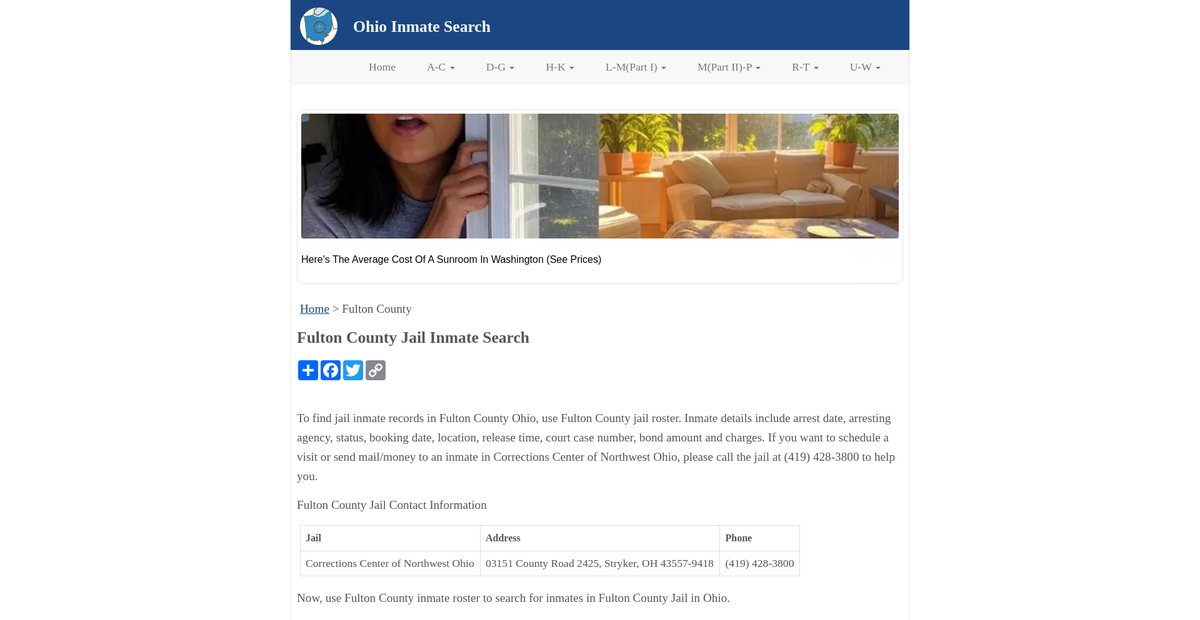 Preview of inmatesearchoh.org