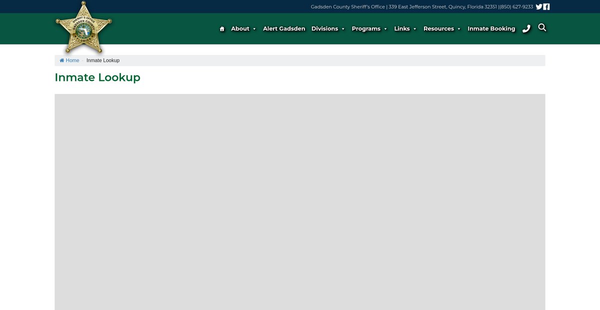 Preview of gadsdensheriff.com