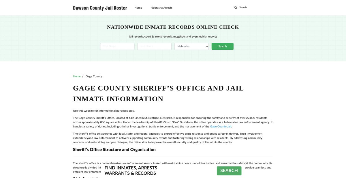 Preview of dawsoncountyne.net