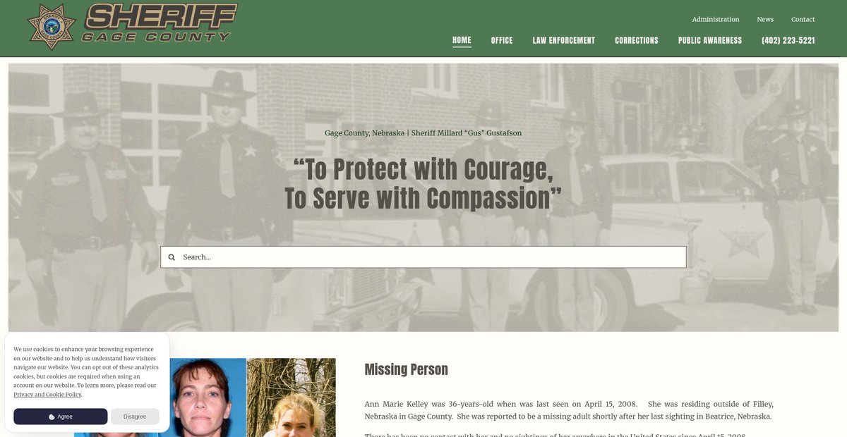 Preview of gagecountysheriff.us