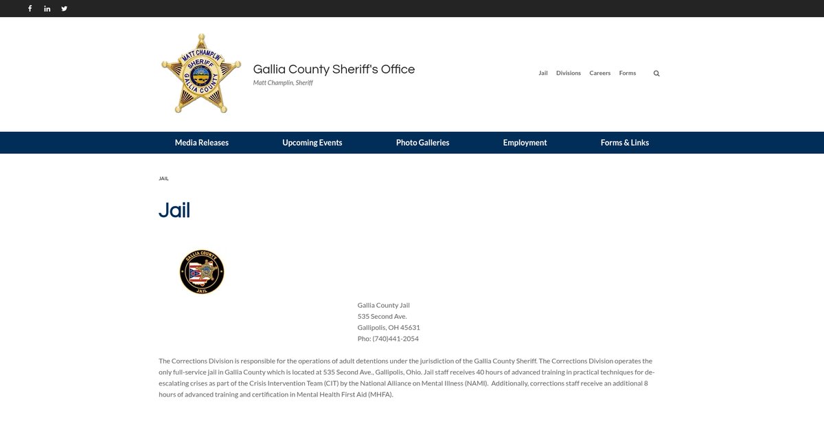 Preview of galliasheriff.org