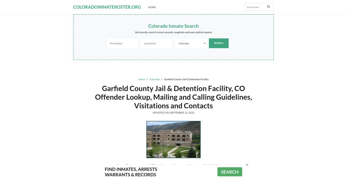 Preview of coloradoinmateroster.org