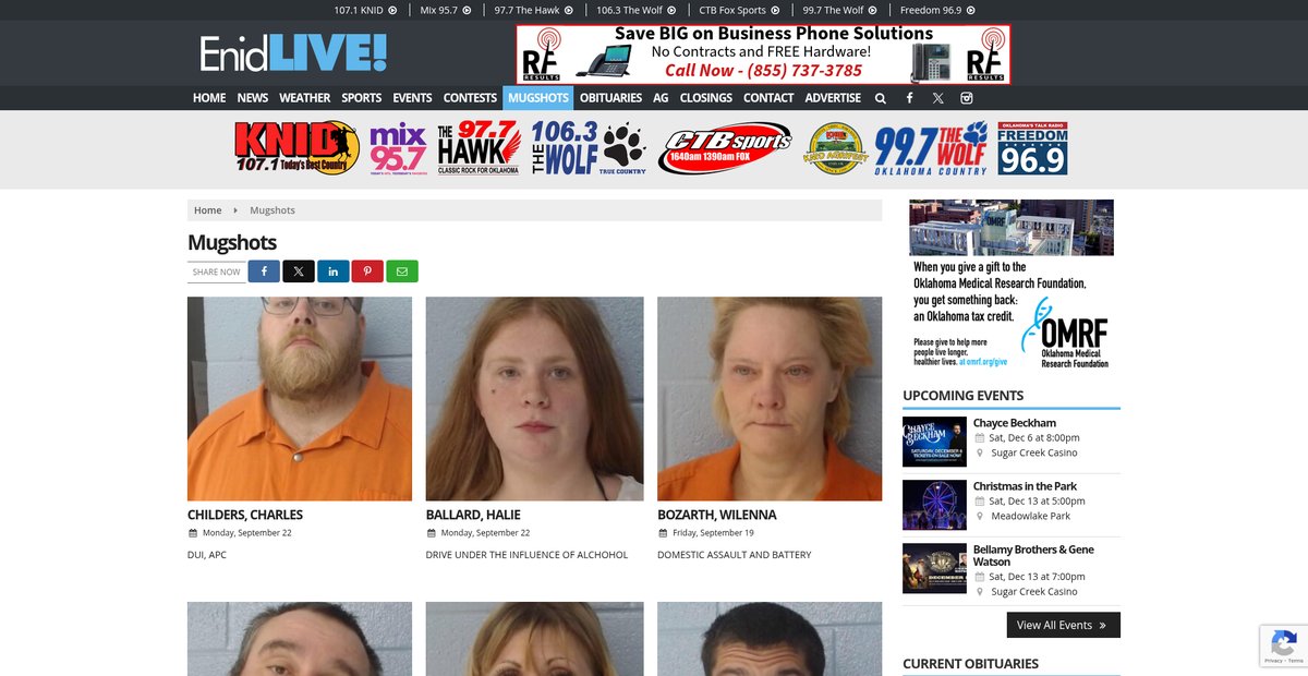 Preview of enidlive.com