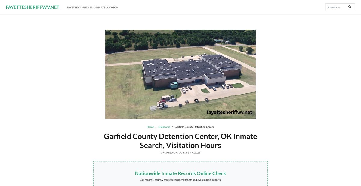 Preview of fayettesheriffwv.net