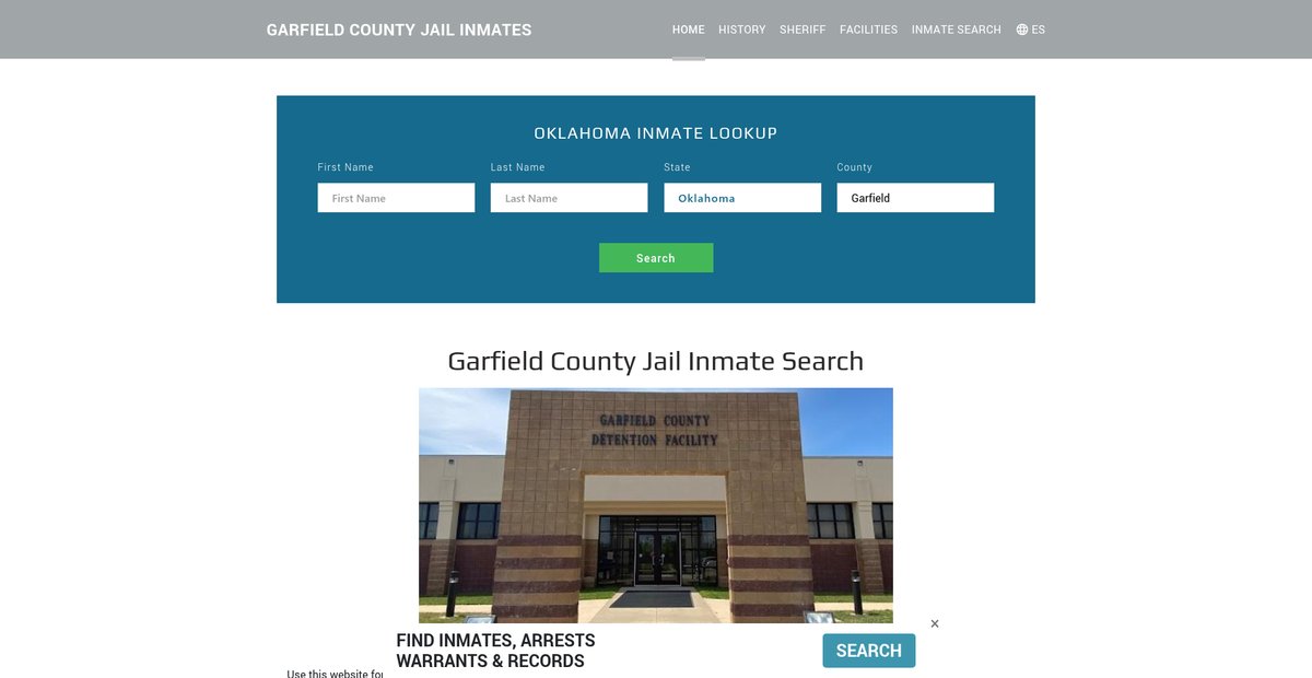 Preview of garfieldjailroster.org