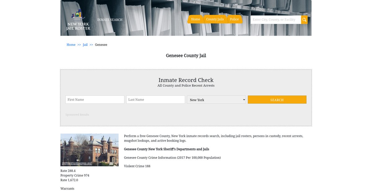 Preview of newyorkjailroster.com