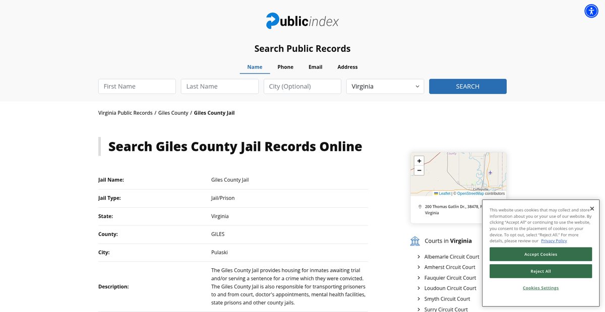 Preview of virginia.thepublicindex.org